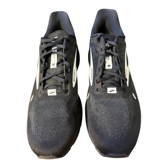Brooks Launch 9 Black Running Shoe Black Men size 11.5 2E extra wide - Picture 3 of 9